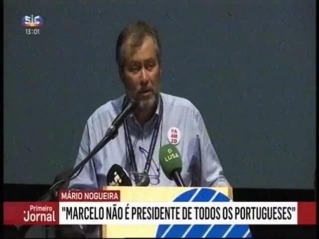 as críticas a Marcelo Rebelo de Sousa no encerramento do congresso da Fenprof.