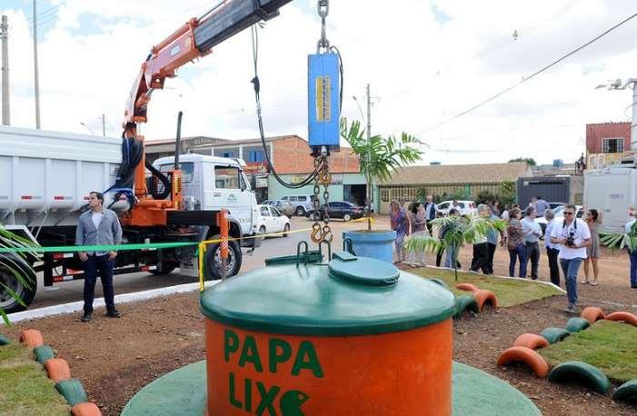 PAPA LIXO Coleta ponto a