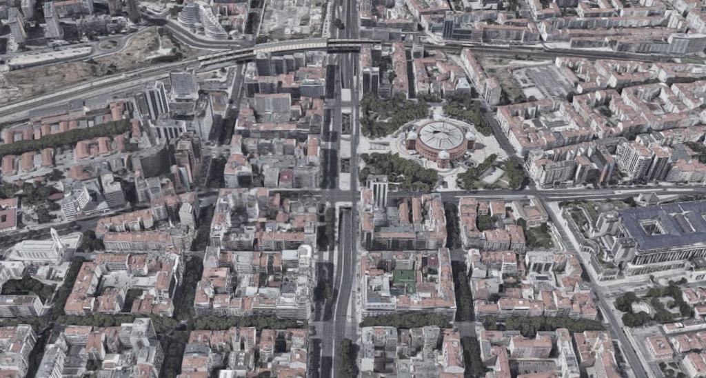 (metro, autocarro e comboio) e acessos rodoviários, perto das principais avenidas do centro da cidade e a 5min de carro CBD e a 10min do Aeroporto de Lisboa.