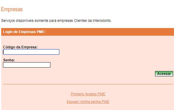 7 LOGIN DE ACESSO Insira o código