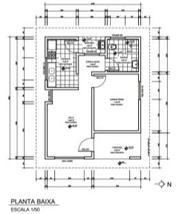 externas Desenhar as principais divisões internas PLANTA BAIXA: ROTEIRO (SUGESTÃO) 102 PLANTA BAIXA: ROTEIRO (SUGESTÃO) 103 PLANTA