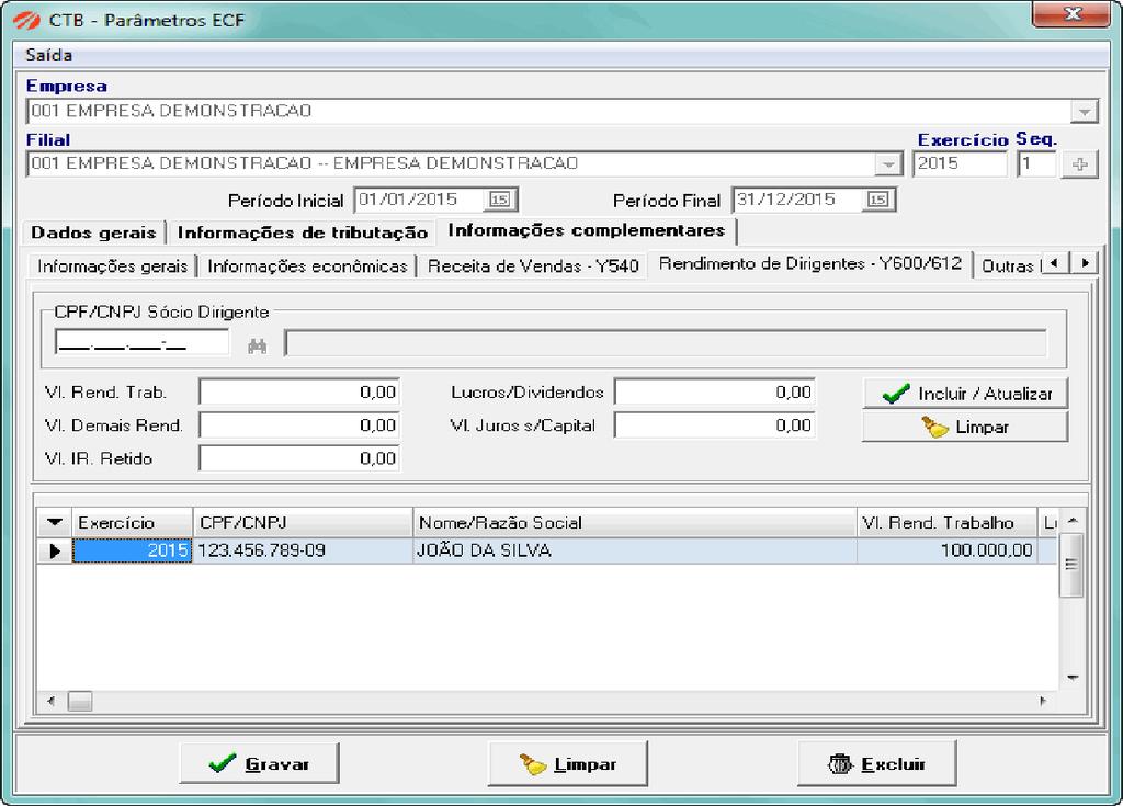 dirigentes Y600  BgmRodotec Junho 2016