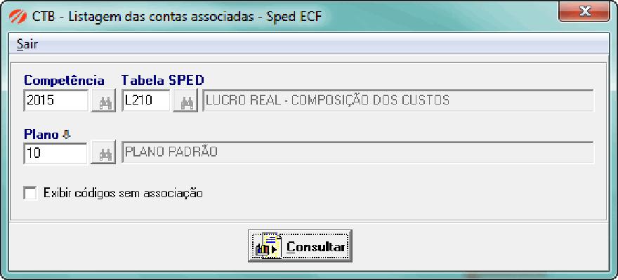 PS 1: Esta tela está disponível apenas em Globus +. PS 2: A associação das contas contábeis às tabelas da RFB não são obrigatórias, mas um facilitador.