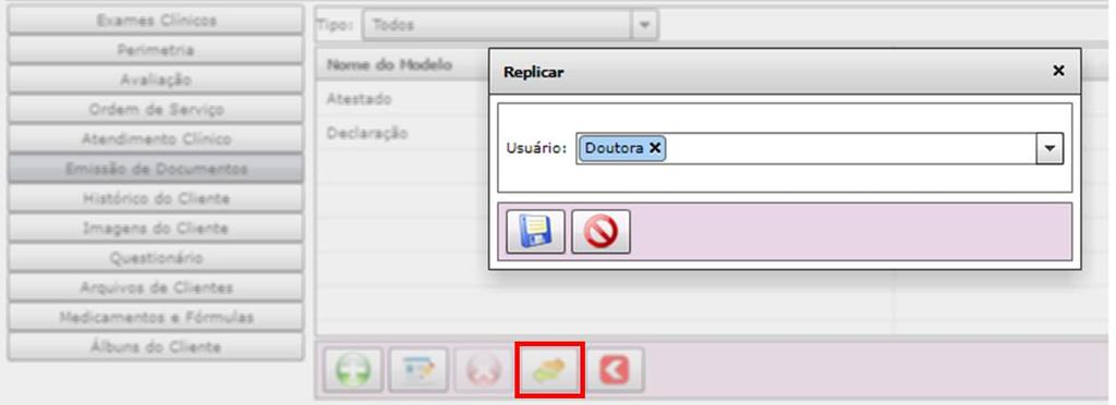 Isso irá facilitar para localizar alguma informação em específico, ou acompanhar com mais detalhes a evolução do tratamento com o cliente conforme os atendimentos realizados pelo profissional que