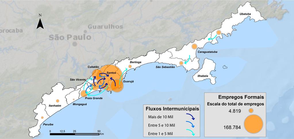 Caracterização Básica Valor Adicionado Per Capita (Fundação Seade) Ubatuba R$ 10.005,00 Caraguatatuba R$ 10.289,00 Ilhabela R$ 9.998,00 São SebasRão R$ 24.688,00 BerRoga R$ 12.855,00 Guarujá R$ 10.