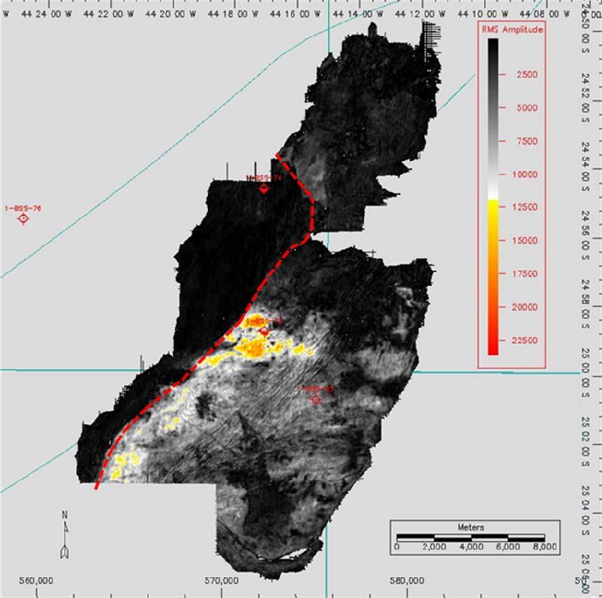 26 Além disso, acredita-se que o evento erosional descrito e caracterizado como base para a deposição das areias anteriores, não possuíram influência na sedimentação da unidade arenítica 4.