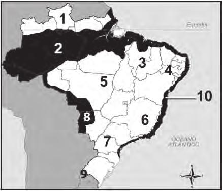 d) Derrames basálticos - Cenozoica. e) Formação de jazidas de carvão - Proterozoica.