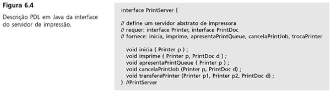 Capítulo 6 Slide 46 Modelos gráficos Especificação de interface Modelos gráficos são mais úteis quando você necessita mostrar como o estado muda ou onde você necessita descrever uma sequência de