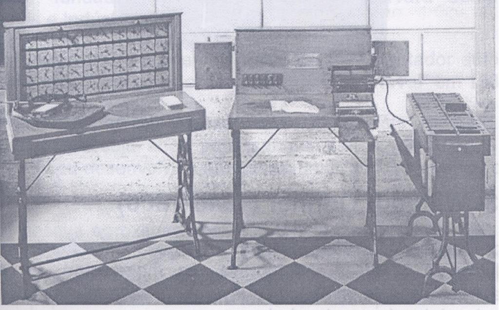 Com a Máquina de Tabular (elétrica) o resultado foi divulgado e dois anos e meio em 1890; Em 1896 Hollerith fundou a empresa Tabulating