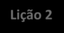 MELHOR Lição