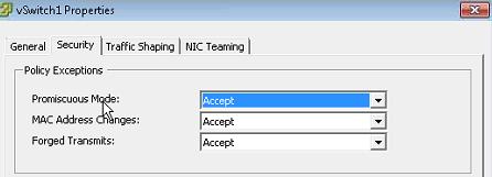 Configuração da rede 2 VM Certifique-se que o ID de VLAN está ajustado a None(0).