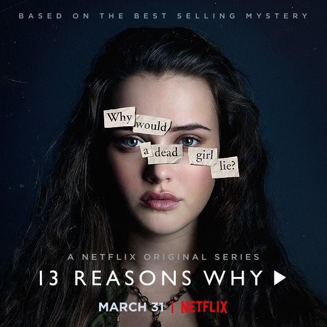 Os 13 porquês Série da Netflix, lançada em 31 de março desse ano.