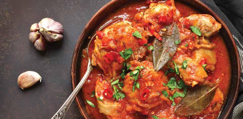 MAIN COURSE 38 Ingredients: ARABIAN CHICKEN STEW 900 gm A Saffa Chicken Drumsticks or whole chicken cut into eight pieces (skinless) 2 large tomatoes, finely chopped 2 medium zucchini, diced 1 large