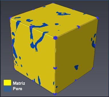 Figura 5.31: Exemplo de superfície 3D gerada a partir de slices segmentados. Neste trabalho foram geradas malhas variando de cerca de 44.000 a 228.