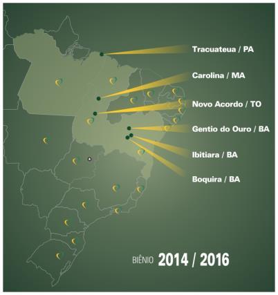 Gentio do Ouro; Diretriz B - Estudo TO, MA