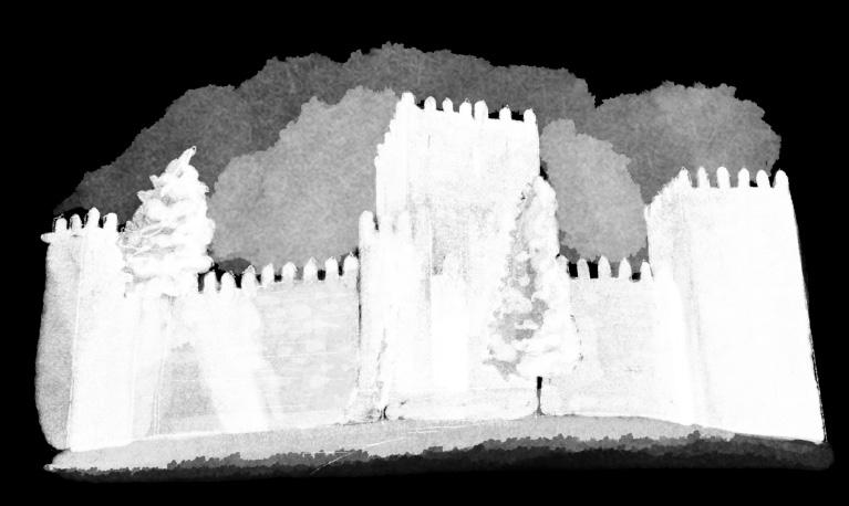 Castelo de Guimarães C e Guimarães - No século X a Condessa umadona mandou construir um osteiro.