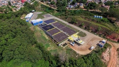 Figura 1. Vista aérea ETE Bandeirantes.