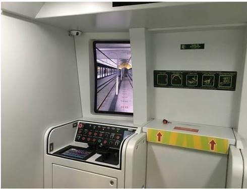 5. Simulador de trem A ViaQuatro desenvolveu e implantou o primeiro simulador de trem para uma linha com sistema driverless do mundo com o objetivo de aperfeiçoar o treinamento dos agentes de