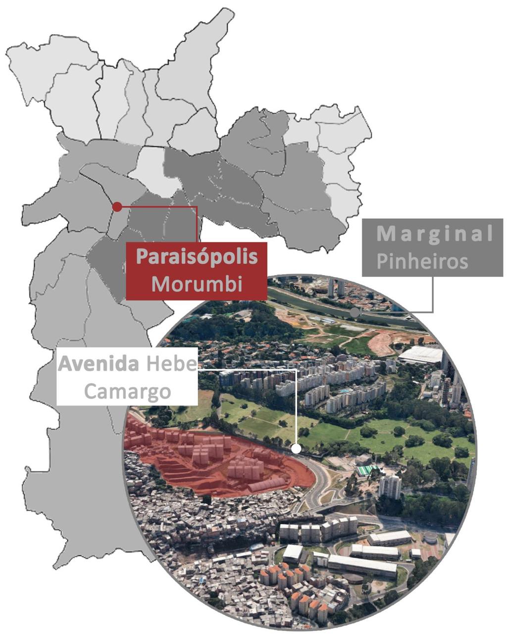 Figura 3 - Localização de Paraisópolis na