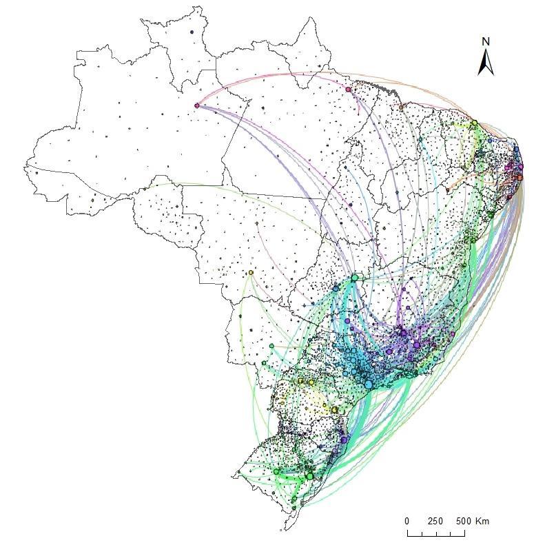 Análise Espacial da Produção e das Redes de Colaboração Científica no Brasil: 1990-2010 IPEA,