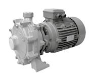 The 2P series consists of close coupled centrifugal pumps with two impellers, used mainly for boosting the pressure of clean water. Notable for its robustness, and low working noise.