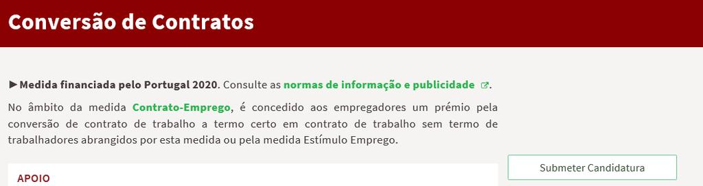 entidade no portal Iefponline Entre em https://iefponline.iefp.pt e efetue a sua autenticação como representante da entidade com as suas credenciais da Segurança Social Direta.