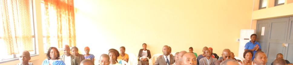 Participantes á Sessão da constituição do Fórum de Desenvolvimento Local no Município do Amboim (Gabela) Nas sessões de apresentação oficial dos Fóruns de desenvolvimento local em que participaram os