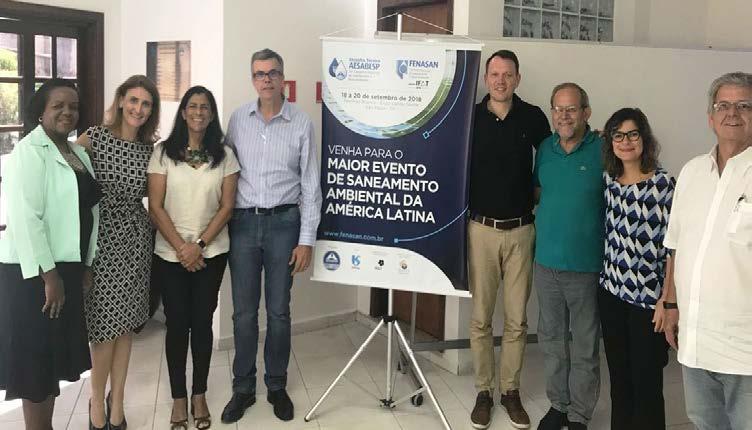 Congresso Técnico/ Fenasan 2018, marcados para 18, 19 e 20 de setembro de 2018, no Expo Center Norte, em São Paulo - SP.