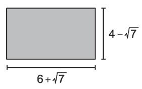 7. Qual o valor de ( + ) ( )? ( + ) ( ) = =.