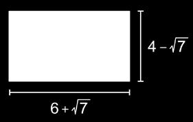Qual a área desse quadrilátero em centímetros quadrados?