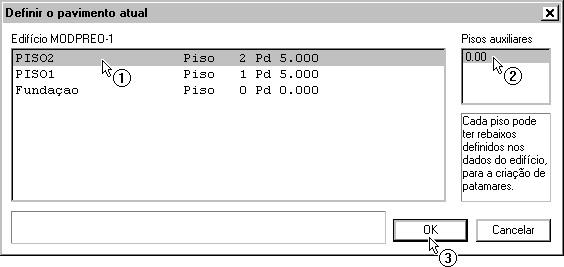 Com isso, terminamos o lançamento Lançando o PISO2 O PISO2 é idêntico ao primeiro, com a diferença da cobertura com vigas W. Primeiramente iremos tornar o PISO2 o pavimento atual.