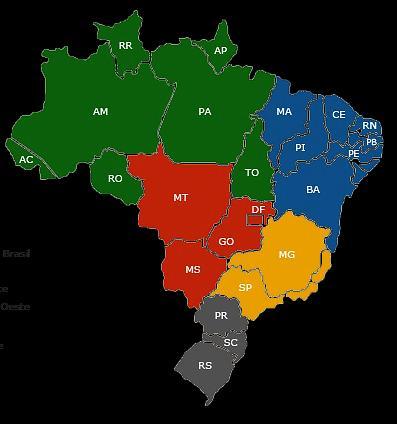 BRASIL: Plano Amostral Brasil: 18.