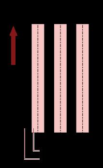 Configurações operacionais Área Área selecionada Descrição Marque a caixa de seleção para especificar a área de detecção (em rosa claro) na imagem abaixo.