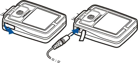 3. Como começar Carregar a bateria Verifique o número do modelo de qualquer carregador antes de o utilizar com este dispositivo.