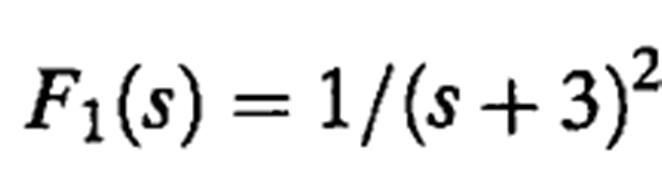 Transformada de Laplace Exemplo 2: Transformada Inversa Pelo teorema do deslocamento em frequência e pela transformada de Laplace de f(t)
