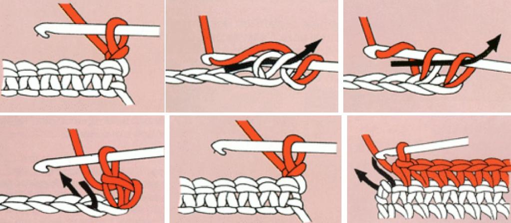 COMO ARREMATAR CROCHÊ Método 1 de 2: Carreira simples Faça o último ponto. Faça-o como faria antes de começar correntinhas extras para virar e mudar de carreira. Corte um pouco de linha a mais.