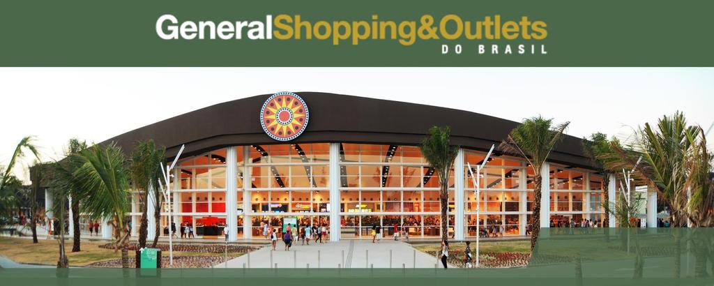 2Q18 São Paulo, August 14, 2018 General Shopping e Outlets do Brasil S/A [B3: GSHP3], a Company with a significant share of the shopping center industry in Brazil, today announces its results for the