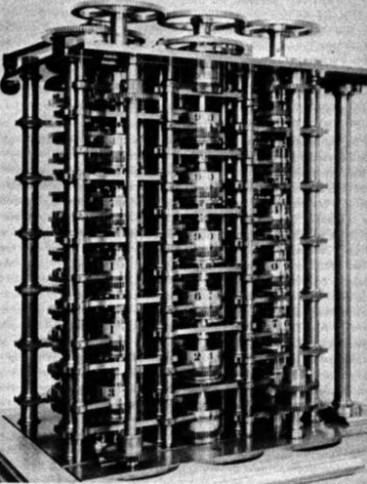 A evolução do computador... Charles Babbage construiu no séc.