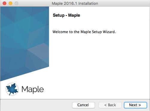 janela Maple Setup será