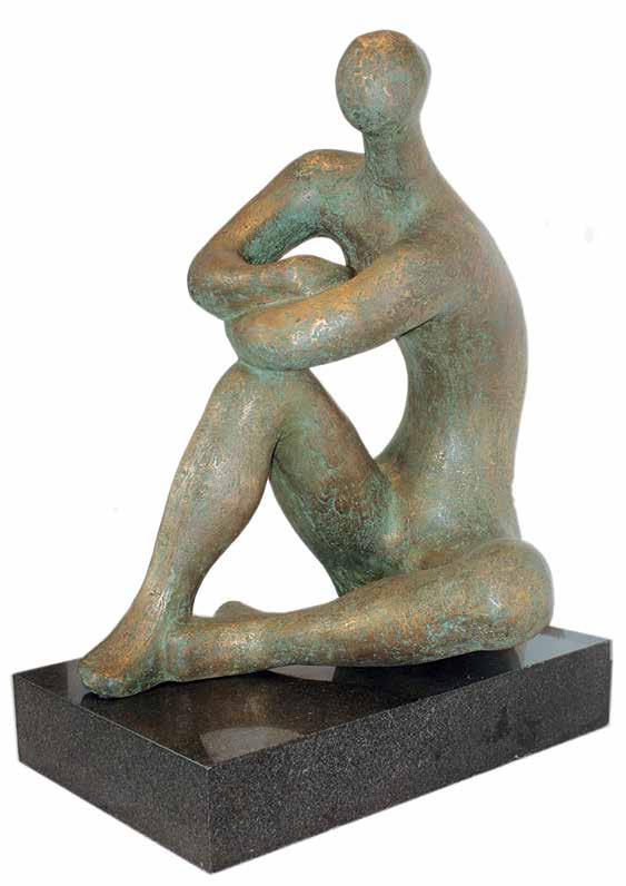 37 - Bruno Giorgi 1905-1993 Figura sentada