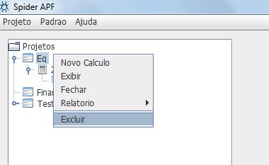 5.3. Menu Padrão O menu padrão exibirá duas