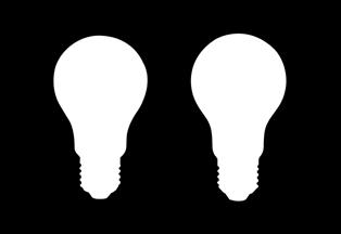LED Filamento A60 O formato de lâmpada clássico assegura uma substituição fácil 100% do fluxo luminoso instantaneamente ao ligar, sem tempo de arranque Proporcionam um ambiente acolhedor Sem radiação