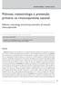 Polinose, meteorologia e prevenção primária na rinoconjuntivite sazonal