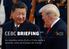 CEBC BRIEFING EDIÇÃO 1. As relações entre EUA e China após a recente visita de Estado de Trump