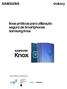 Boas práticas para utilização segura de Smartphones Samsung Knox