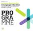 Inclusive Approaches in Language Education Lisbon, Portugal - 21st, 22nd February 2019 PRO