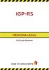 IGP-RS medicina legal Prof. Lucas Klassmann