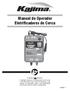 Manual do Operador Eletrificadores de Cerca