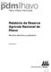 Relatório da Reserva Agrícola Nacional de Ílhavo