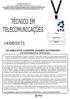 TÉCNICO EM TELECOMUNICAÇÕES